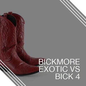 Bick 4 vs Bickmore Exotic