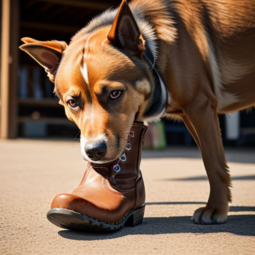 can chewed up shoes be repaired