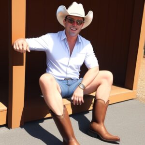 can i wear boots with shorts men