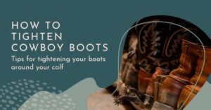 how to make boots tighter around calf