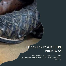 are cowboy boots made in mexico any good