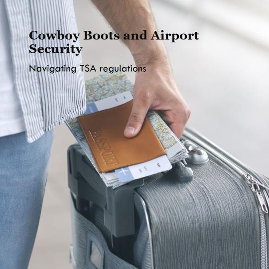 can i wear cowboy boots through airport security tsa precheck