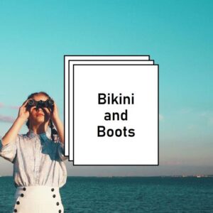 can i wear cowgirl boots with a bikini