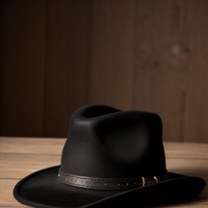 can you wear a black cowboy hat with brown boots