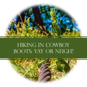 cowboy boots vs hiking boots