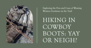 cowboy hiking boots