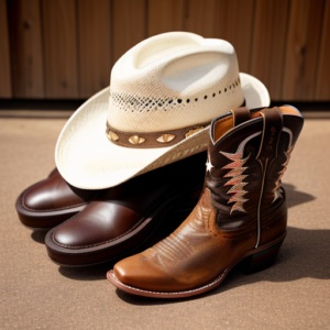 do cowboy boots have to match cowboy hat