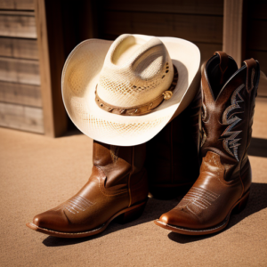 do you match cowboy hat with boots