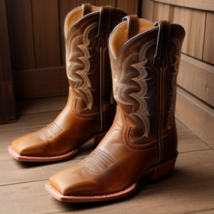 are square toe cowboy boots in style