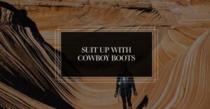 can you wear cowboy boots with a suit?