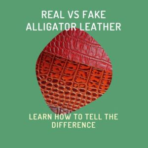real or fake alligator cowboy boots